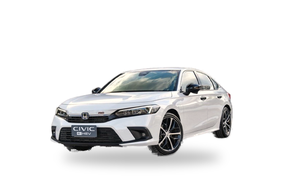 Honda Civic สีขาว ให้เช่า AMP รถเช่าเชียงใหม่